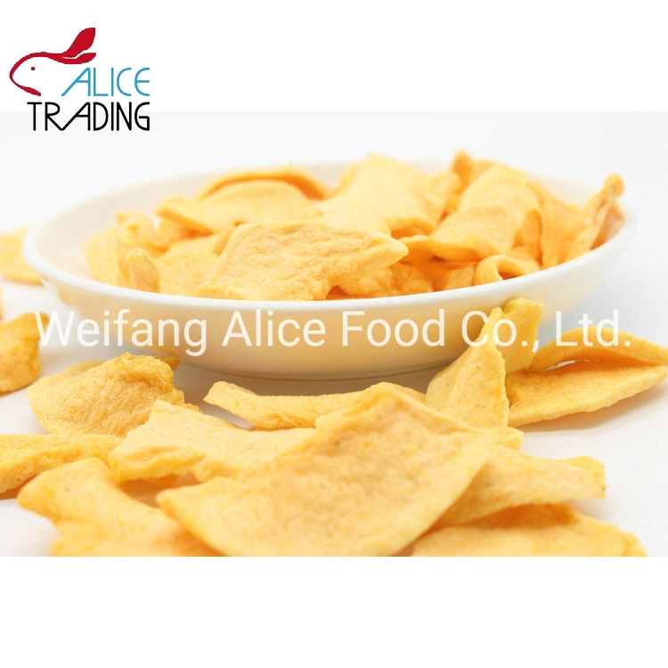 Chinese Vacuum Fried Cantaloupe VF Fruit Chips